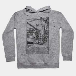 Street -Tokyo, Japan Hoodie